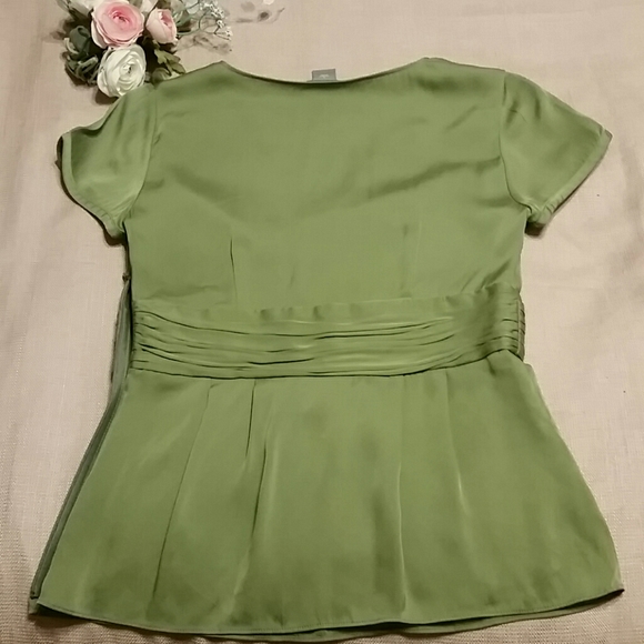 EUC Ann Taylor silk blouse - Picture 2 of 8